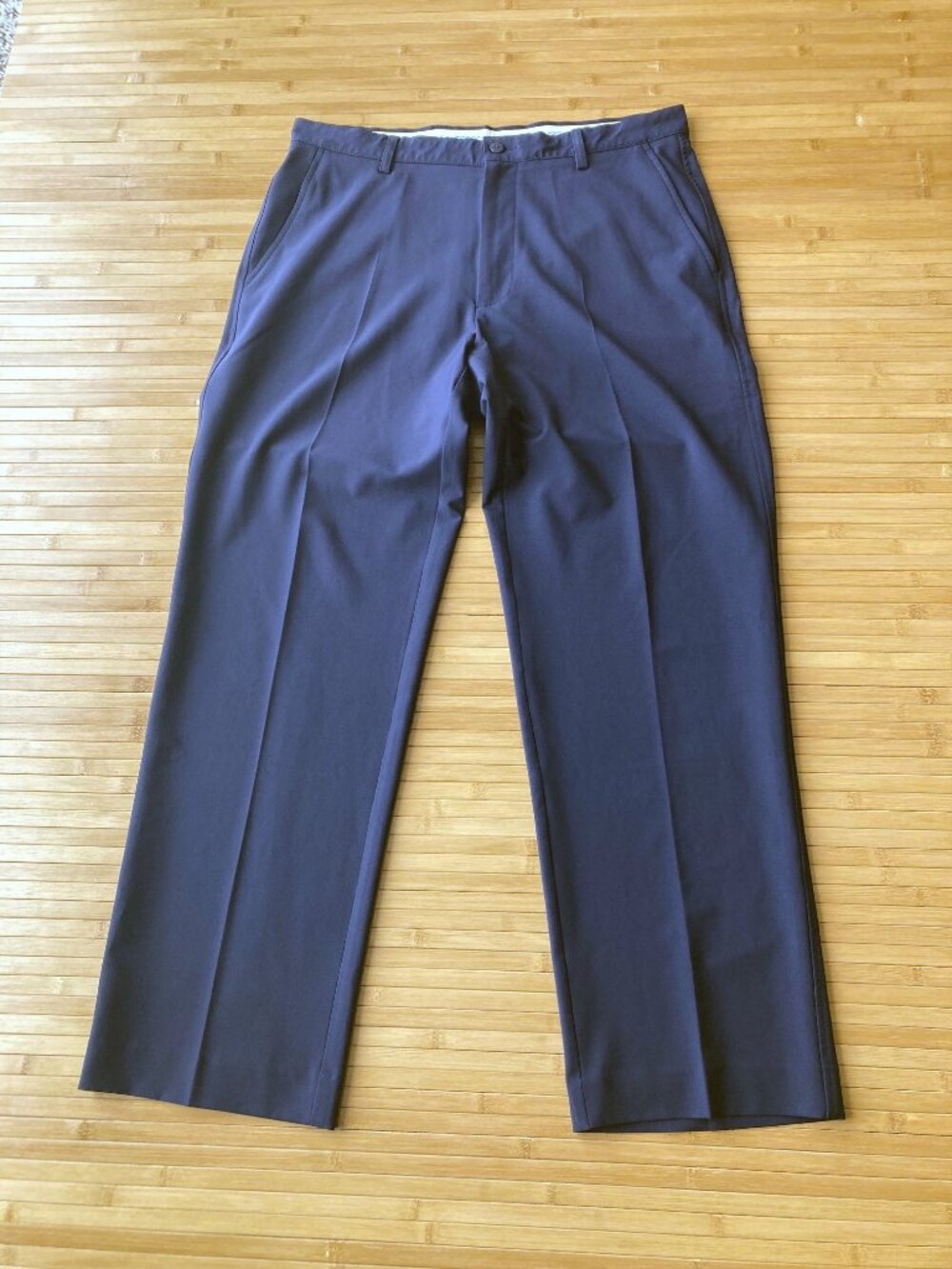 FootJoy Mens Performance Golf Pants Straight Leg Stretch 35x32 Blue